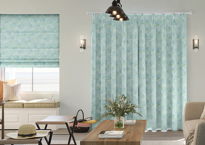 Goa, Celeste Blue - Made to Measure Curtain - Image 7